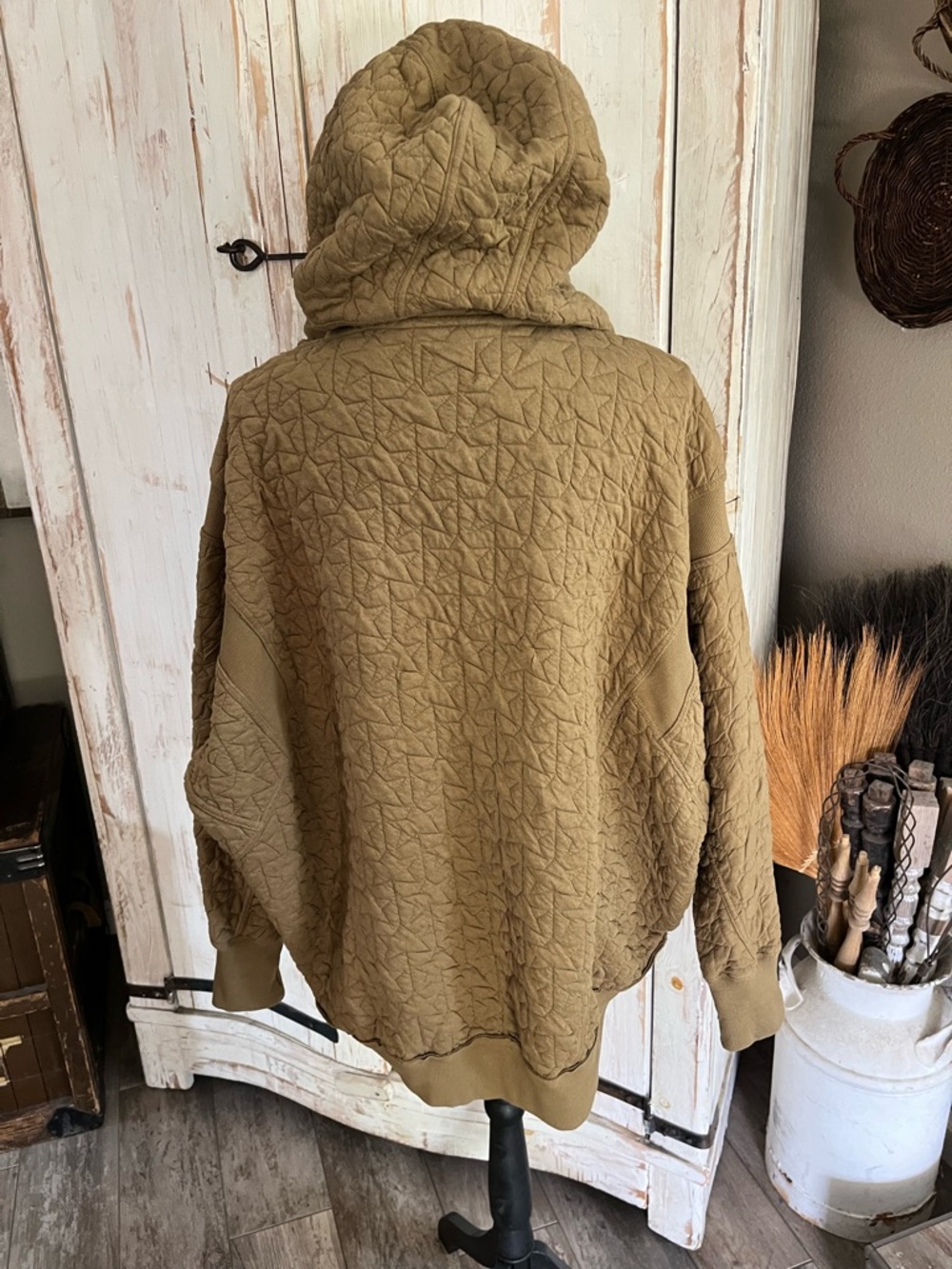 Free People All Your Love quilted stars hoodie - Picture 8 of 8